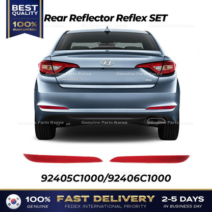 Genuine Rear Reflector Reflex SET 92405C1000 92406C1000 for Hyundai Sonata