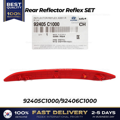 Genuine Rear Reflector Reflex SET 92405C1000 92406C1000 for Hyundai Sonata