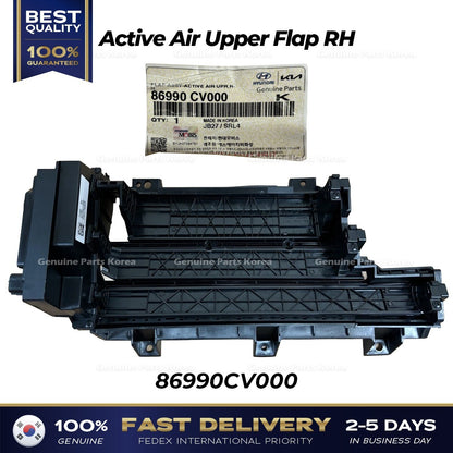 Genuine Active Air Upper Flap RH 86990CV000 for Kia EV6