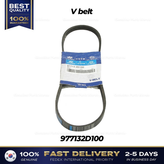 Genuine V belt 977132D100 for Kia Soul