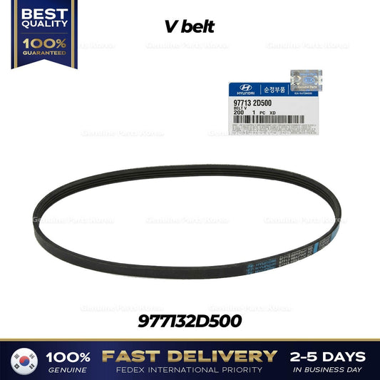 Genuine V belt 977132D500 for Kia Forte