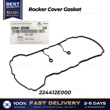 Genuine Rocker Cover Gasket 224412E000 for Hyundai Elantra Kia Forte