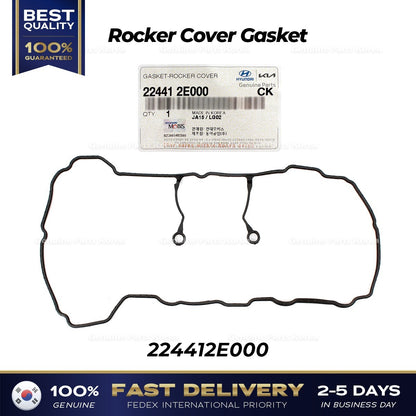 Genuine Rocker Cover Gasket 224412E000 for Hyundai Elantra Kia Forte