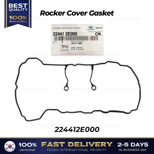 Genuine Rocker Cover Gasket 224412E000 for Hyundai Elantra Kia Forte