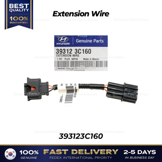 Genuine Extension Wire 393123C160 for Hyundai Palisade Santa Fe Kia Sedona