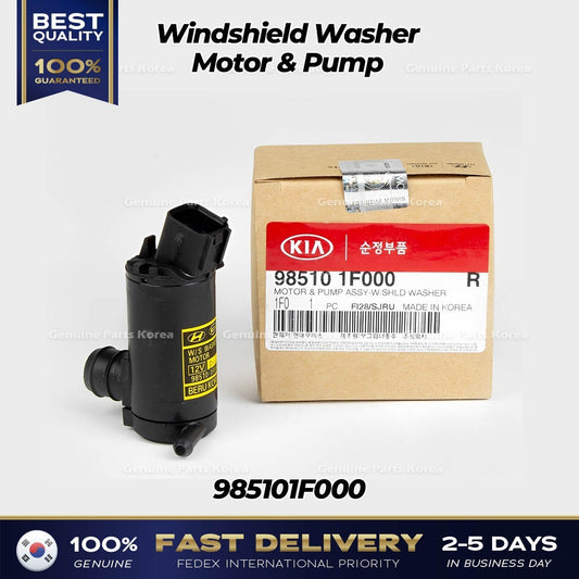 Genuine Windshield Washer Motor & Pump 985101F000 for Hyundai Accent