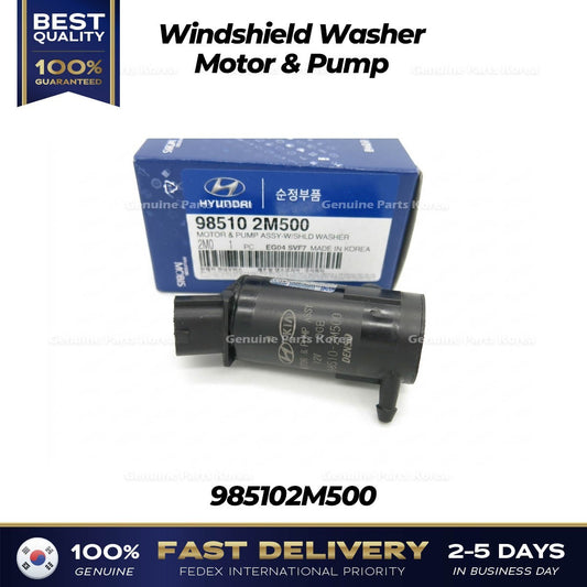 Genuine Windshield Washer Motor & Pump 985102M500 for Kia Optima