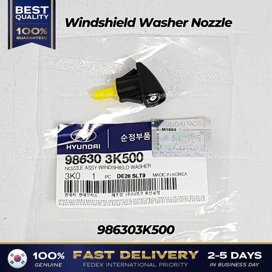 Genuine Windshield Washer Nozzle 986303K500 for Hyundai Sonata