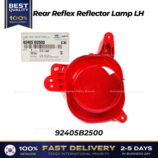 Genuine Rear Reflex Reflector Lamp LH 92405B2500 for Kia Soul