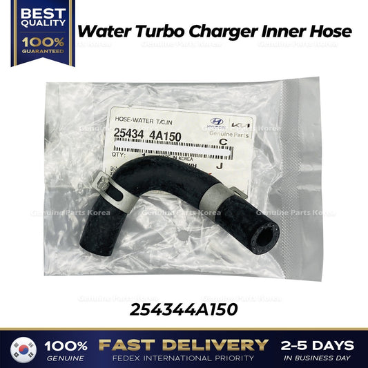 Genuine Water Turbo Charger Inner Hose 254344A150 for Hyundai H1 Grand Starex