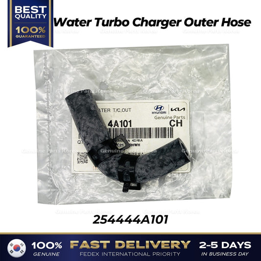 Genuine Water Turbo Charger Outer Hose 254444A101 for Hyundai H1 Grand Starex