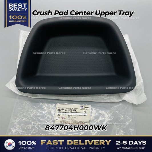 Genuine Crush Pad Center Upper Tray 847704H000WK for Hyundai H1