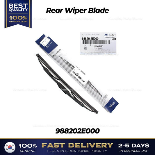 Genuine Rear Wiper Blade 988202E000 for Hyundai Tucson
