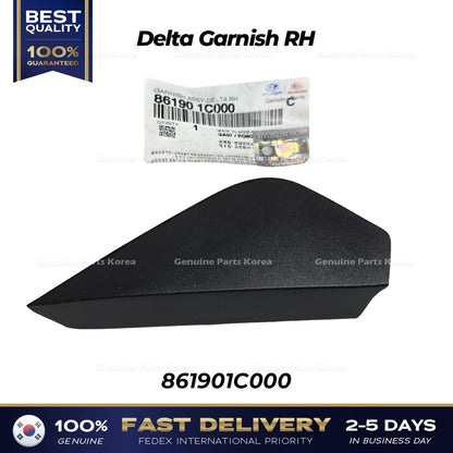 Genuine Delta Garnish RH 861901C000 for Hyundai Getz