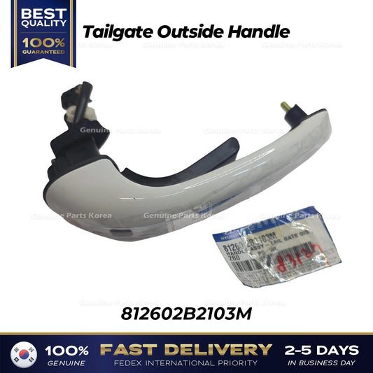 Genuine Tailgate Outside Handle 812602B2103M for Hyundai Santa Fe