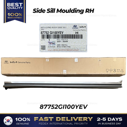 Genuine Side Sill Moulding RH 87752GI100YEV for Hyundai Ioniq 5