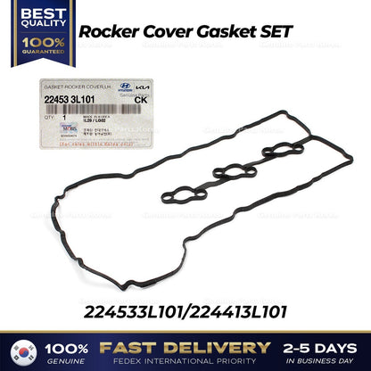 Genuine Rocker Cover Gasket SET 224533L101 224413L101 for Hyundai Genesis Kia