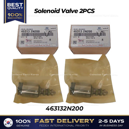 Genuine Solenoid Valve 2PCS 463132N200 for Hyundai Elantra N Kona N Kia K5