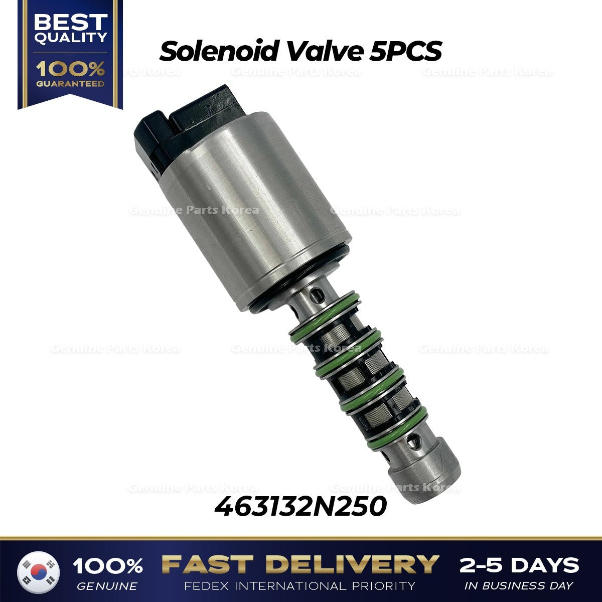 Genuine Solenoid Valve 5PCS 463132N250 for Hyundai Elantra N Kona N Kia K5