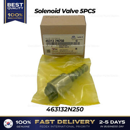 Genuine Solenoid Valve 5PCS 463132N250 for Hyundai Elantra N Kona N Kia K5