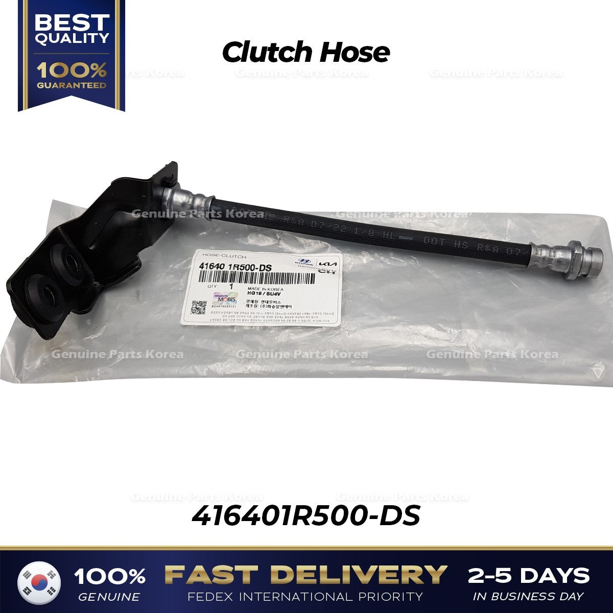 Genuine Clutch Hose 416401R500-DS for Hyundai Accent