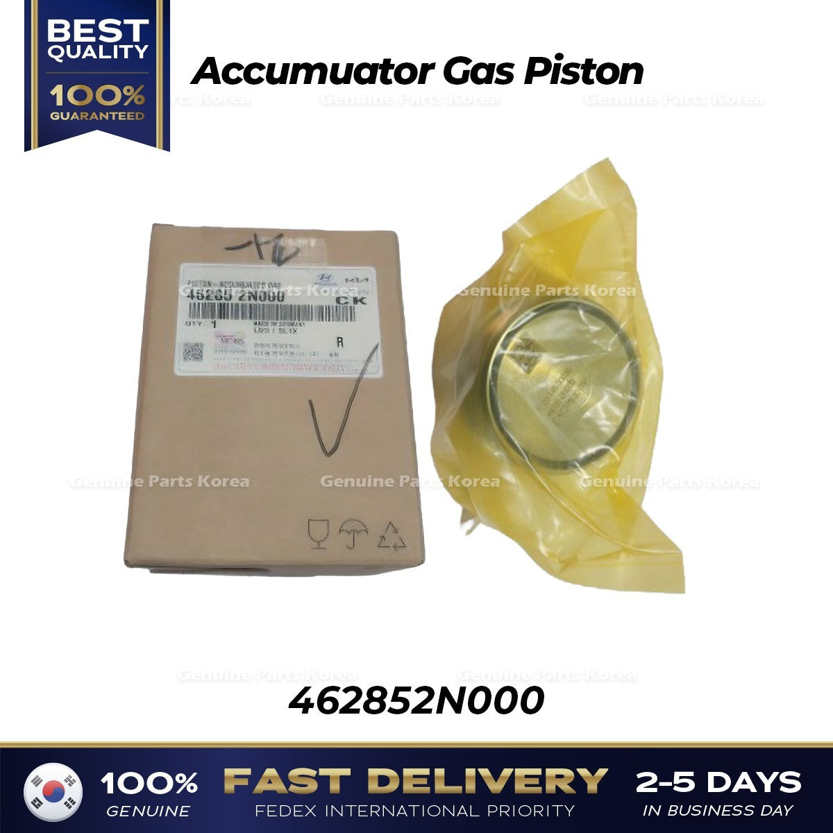 Genuine Accumuator Gas Piston 462852N000 for Hyundai Elantra N Santa Fe Kia K5
