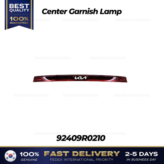 Genuine Center Garnish Lamp 92409R0210 for Kia Carnival