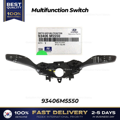 Genuine Multifunction Switch 93406M5550 for Hyundai Palisade Santa Fe