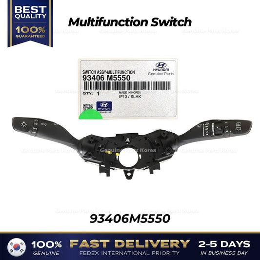 Genuine Multifunction Switch 93406M5550 for Hyundai Palisade Santa Fe