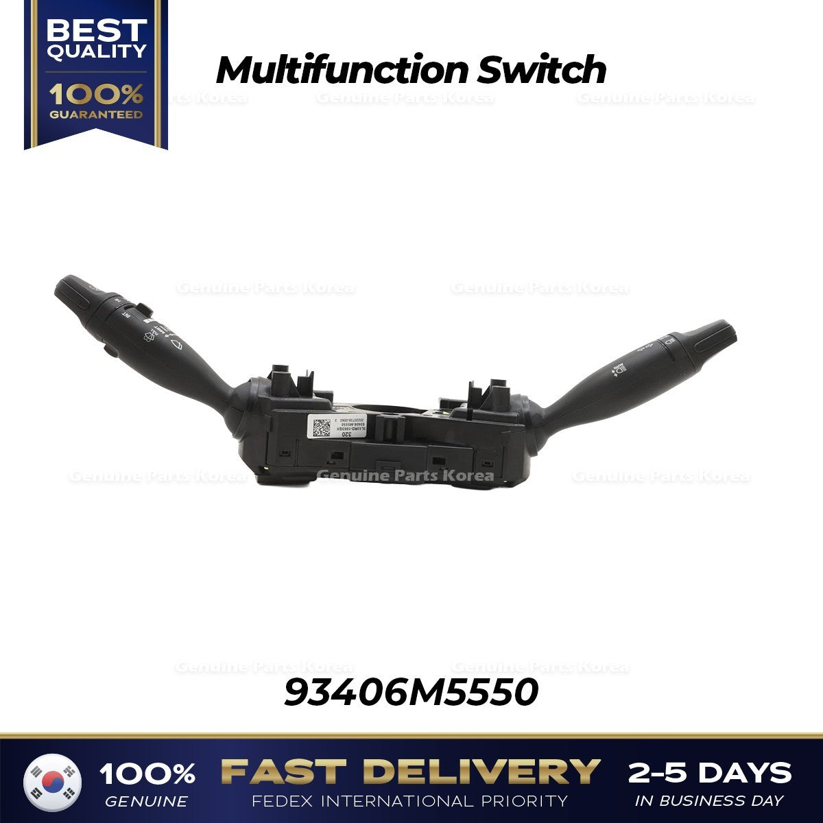 Genuine Multifunction Switch 93406M5550 for Hyundai Palisade Santa Fe