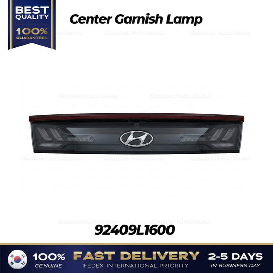 Genuine Center Garnish Lamp 92409L1600 for Hyundai Sonata