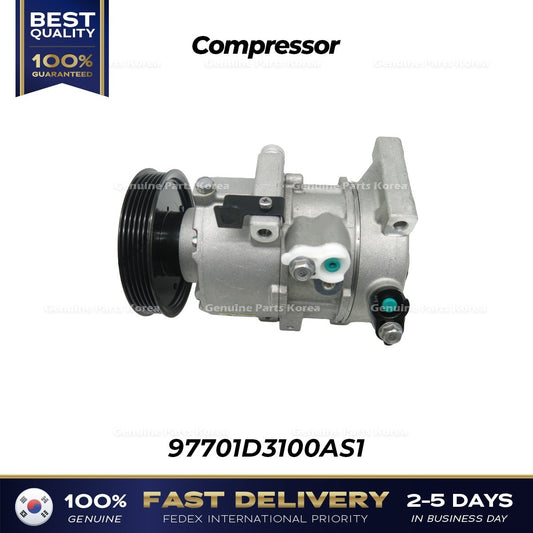 Genuine Compressor 97701D3100AS1 for Hyundai Tucson Kia Sportage