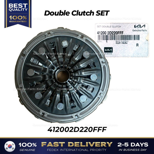 Genuine Double Clutch SET 412002D220FFF for Hyundai Elantra Sonata Kia Forte