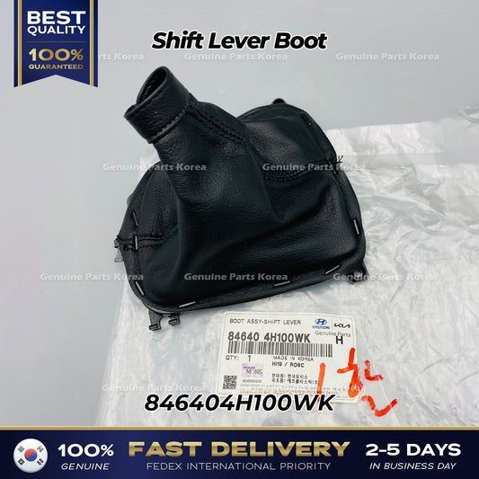 Genuine Shift Lever Boot 846404H100WK for Hyundai H1 Grand Starex
