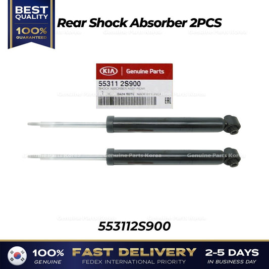 Genuine Rear Shock Absorber 2PCS 553112S900 for Hyundai Tucson Kia Sportage