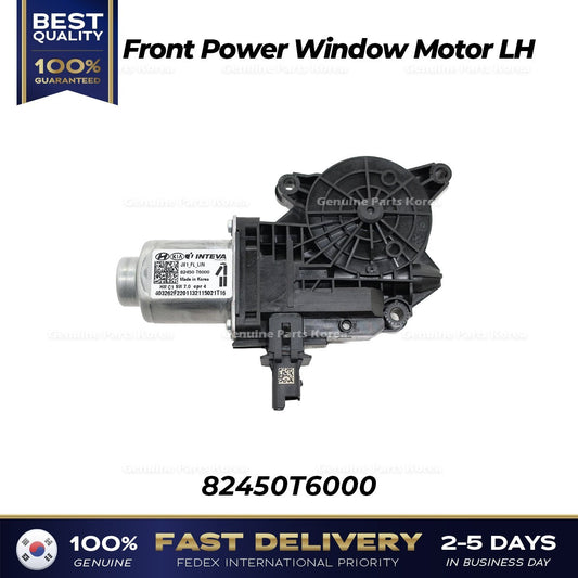 Genuine Front Power Window Motor LH 82450T6000 for Hyundai Genesis GV80