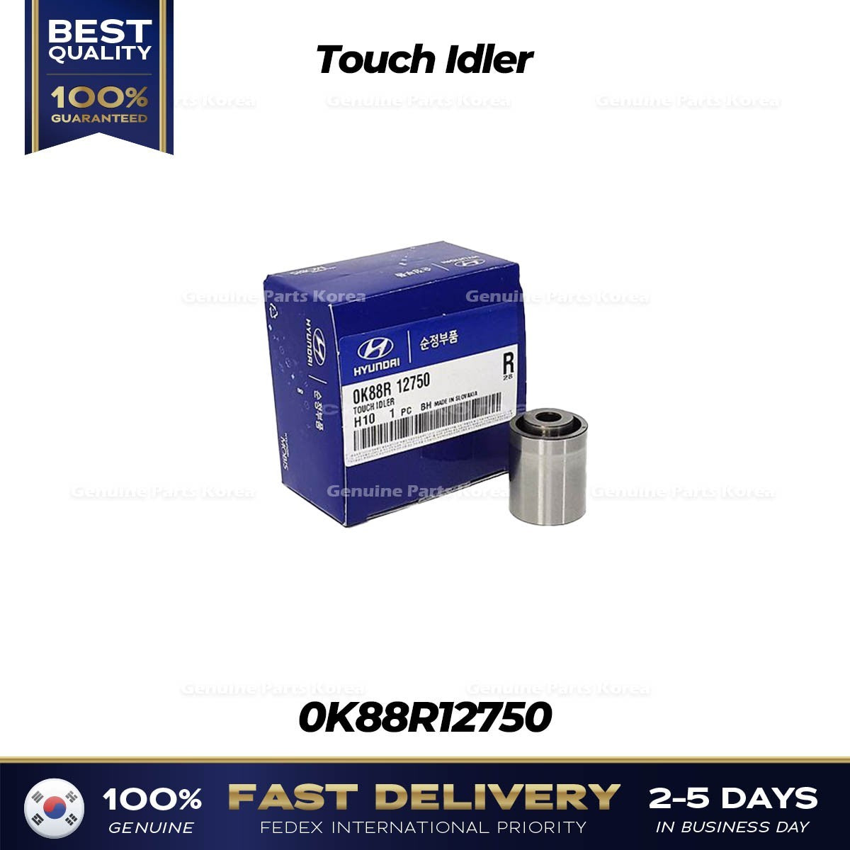 Genuine Touch Idler 0K88R12750 for Hyundai Terracan