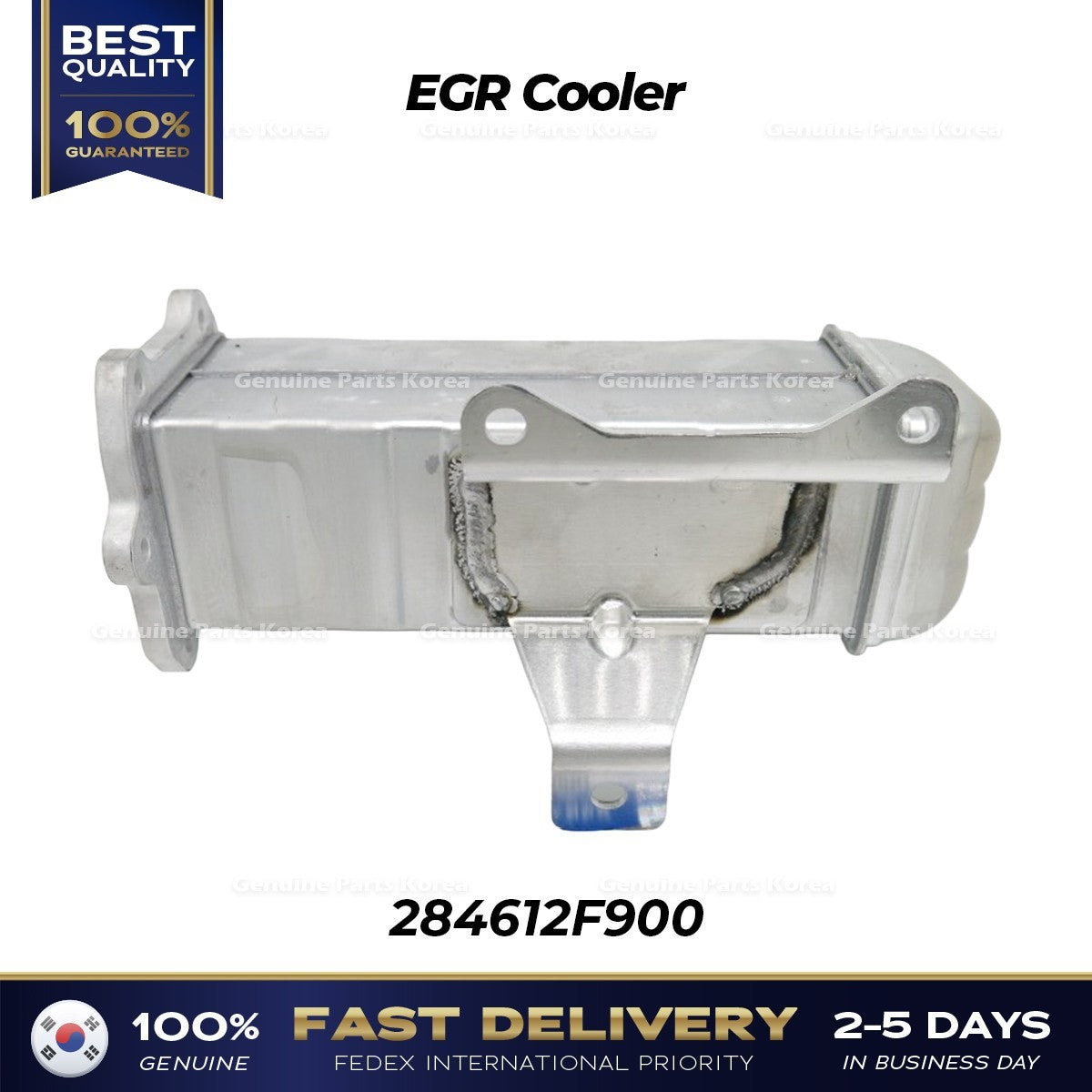 Genuine EGR Cooler 284612F900 for Hyundai Santa Fe Tucson Kia Sorento