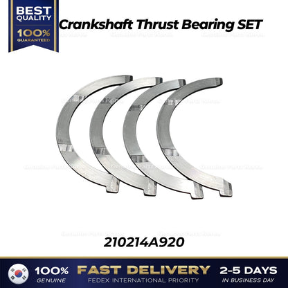Genuine Crankshaft Thrust Bearing SET 210214A920 for Hyundai H1 H350