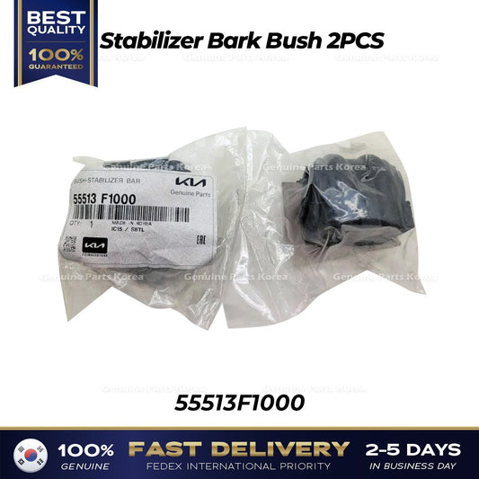 Genuine Stabilizer Bar Bush 2PCS 55513F1000 for Hyundai Santa Fe Kia Sorento