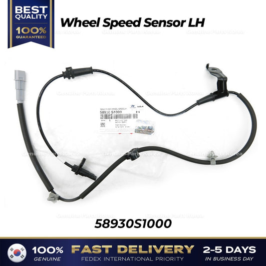 Genuine Wheel Speed Sensor LH 58930S1000 for Hyundai Santa Fe
