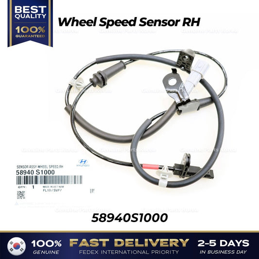 Genuine Wheel Speed Sensor RH 58940S1000 for Hyundai Santa Fe