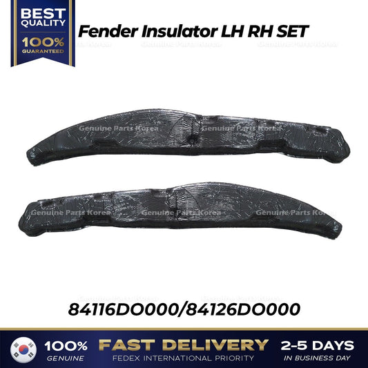 Genuine Fender Insulator LH RH SET 84116DO000 84126DO000 for Kia EV9