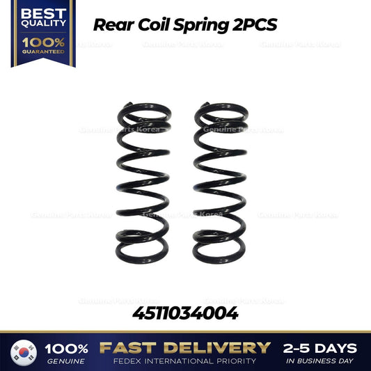 Genuine Rear Coil Spring 2PC 4511034004 for Ssangyong Korando