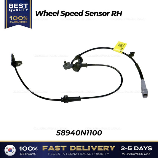 Genuine Wheel Speed Sensor RH 58940N1100 for Hyundai Sonata