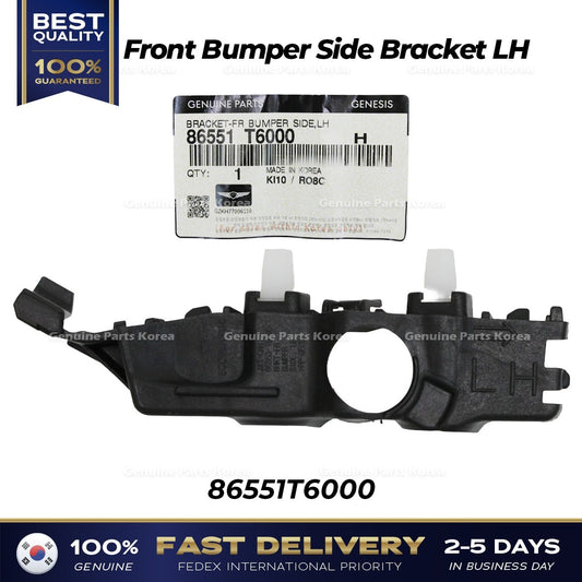 Genuine Front Bumper Side Bracket LH 86551T6000 for Hyundai Genesis GV80