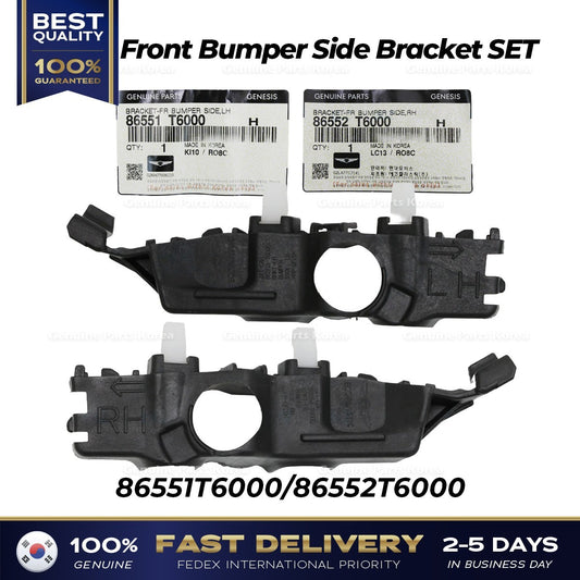 Genuine Front Bumper Side Bracket SET 86551T6000 86552T6000 for Genesis GV80
