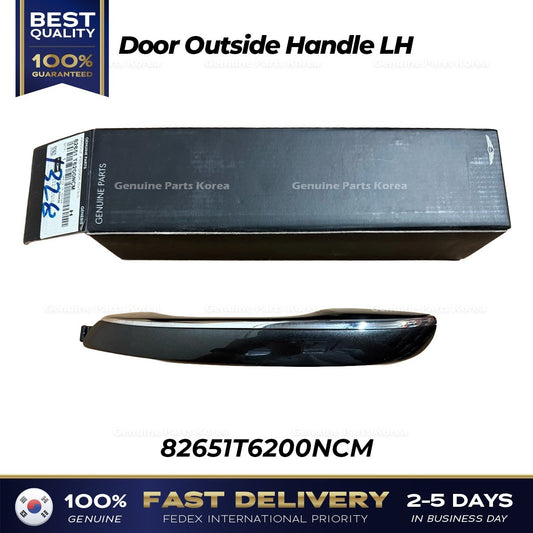 Genuine Door Outside Handle LH 82651T6200NCM for Hyundai Genesis GV70 GV80