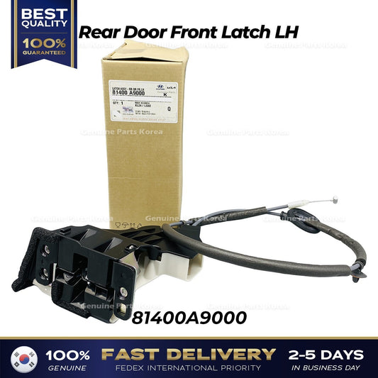 Genuine Rear Door Front Latch LH 81400A9000 for Kia Sedona