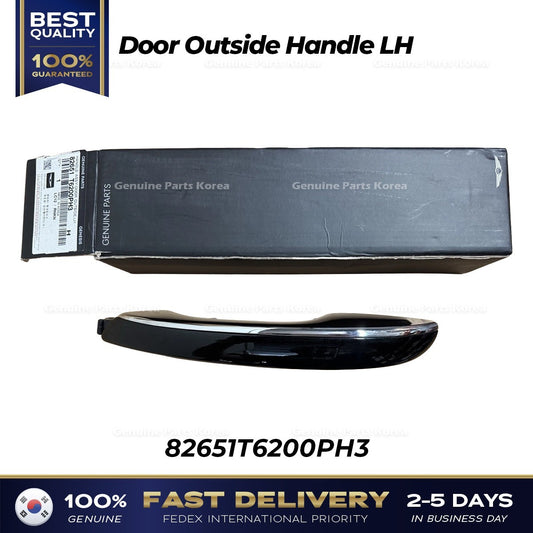 Genuine Door Outside Handle LH 82651T6200PH3 for Hyundai Genesis G80 GV80